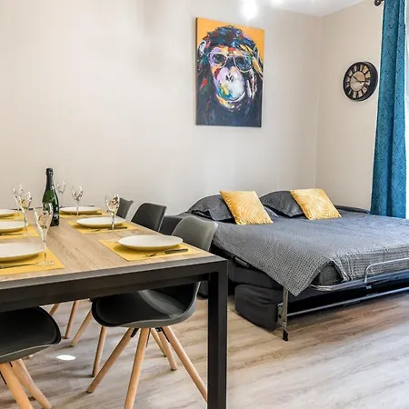 Monkey 2 Salles Bain Et 1 Wc Hypercentre 6 Pers Διαμέρισμα Επερνέ