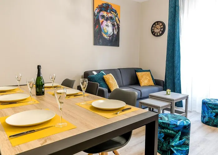 Monkey 2 Salles Bain Et 1 Wc Hypercentre 6 Pers Διαμέρισμα